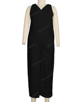 V-neck Jumpsuit