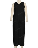 V-neck Jumpsuit