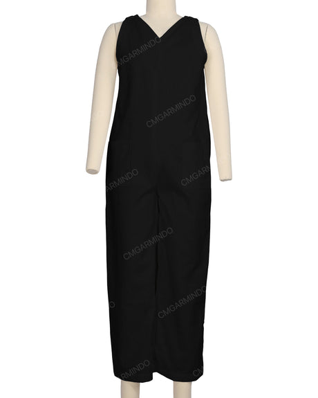 V-neck Jumpsuit