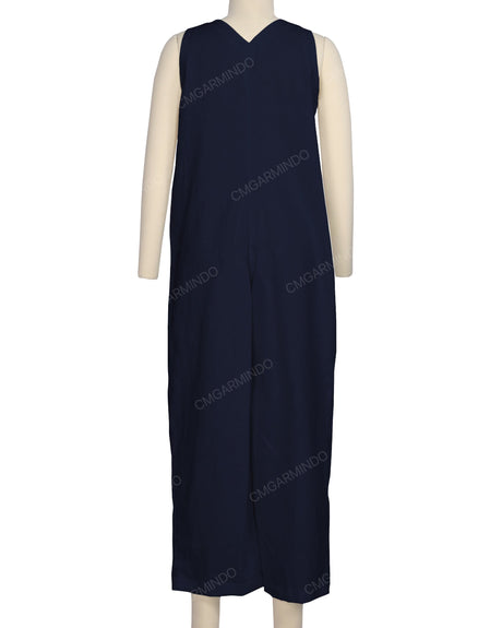 V-neck Jumpsuit