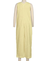 V-neck Jumpsuit