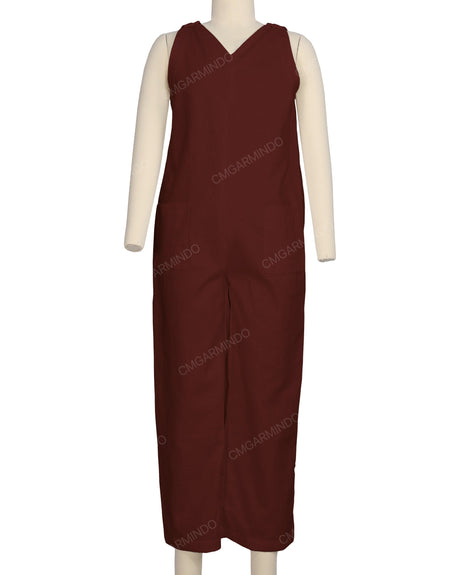 V-neck Jumpsuit