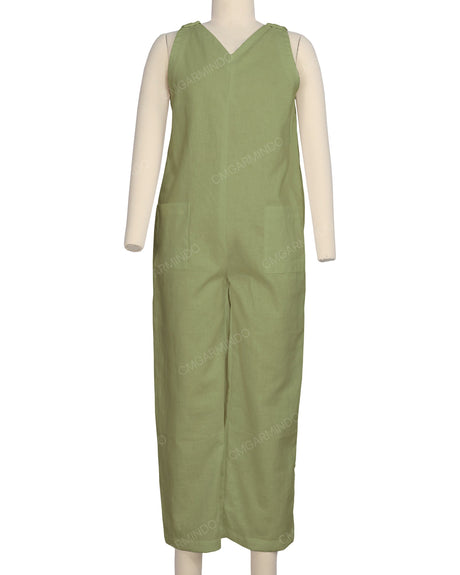 V-neck Jumpsuit