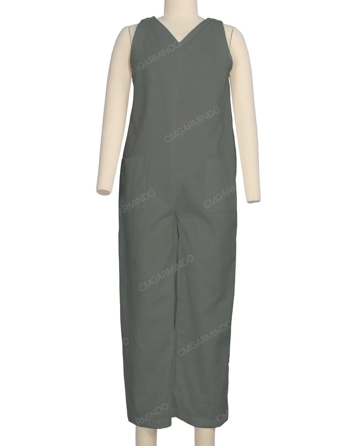 V-neck Jumpsuit