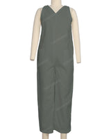 V-neck Jumpsuit