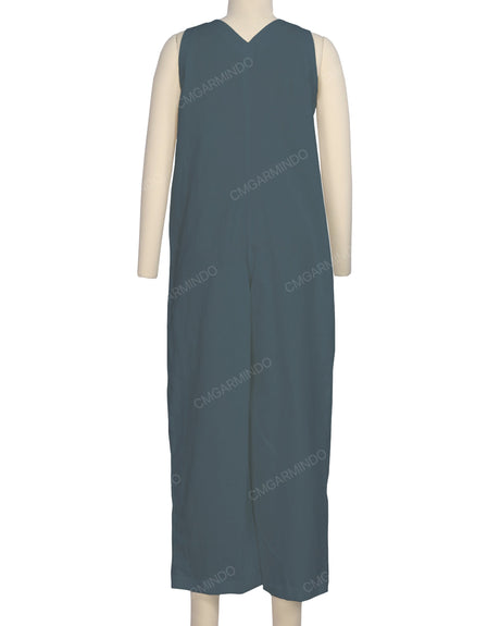 V-neck Jumpsuit