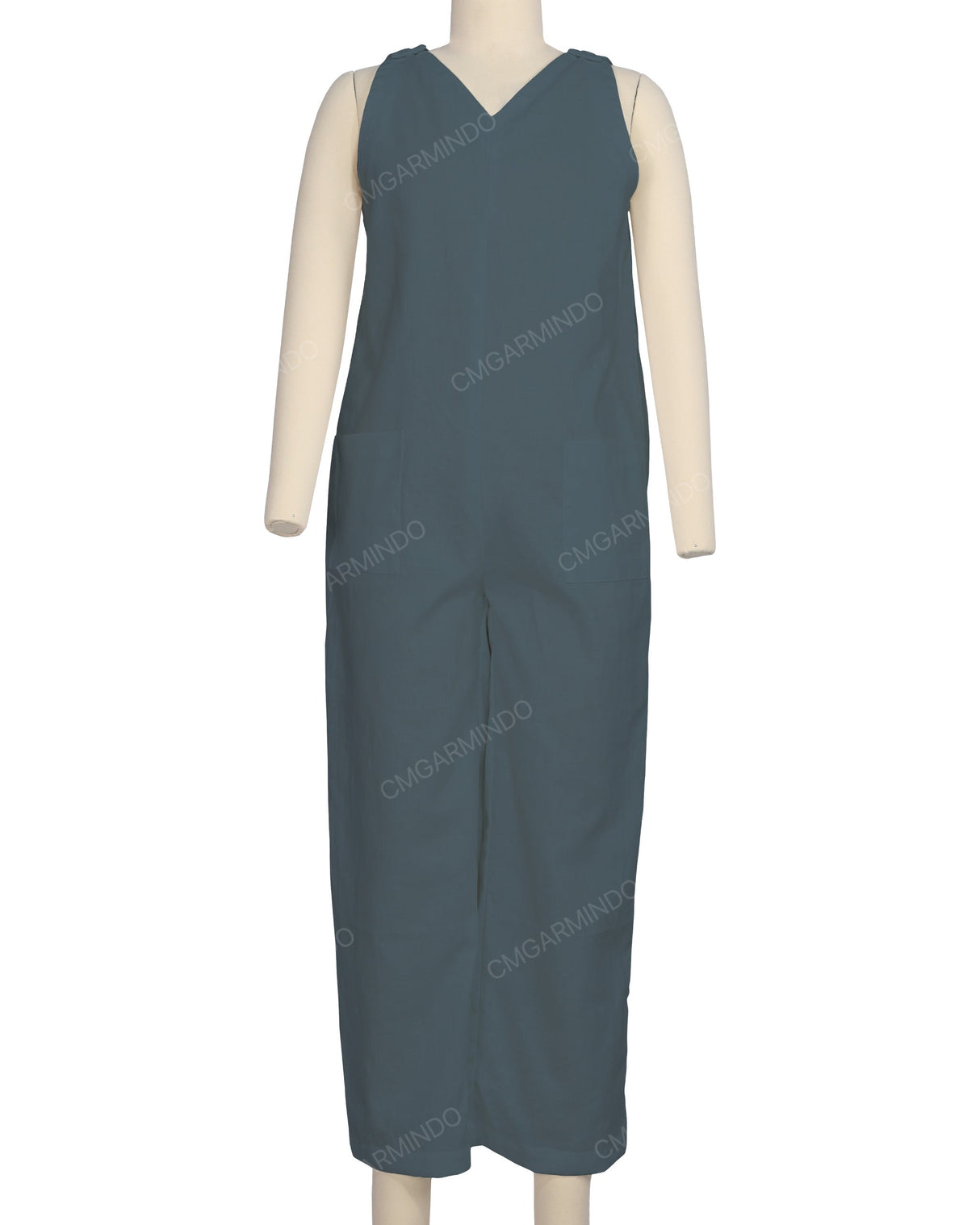 V-neck Jumpsuit