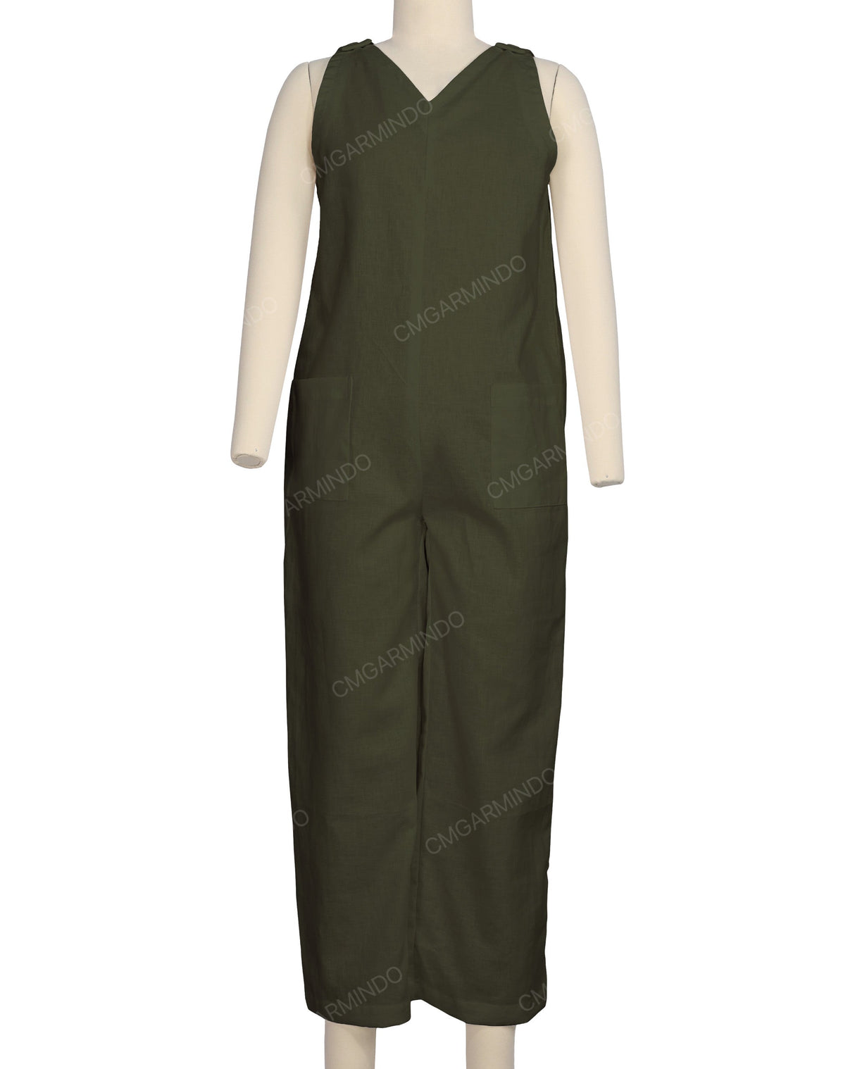 V-neck Jumpsuit