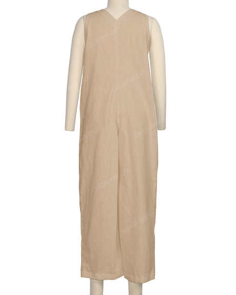 V-neck Jumpsuit