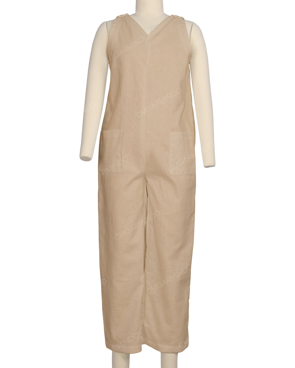V-neck Jumpsuit