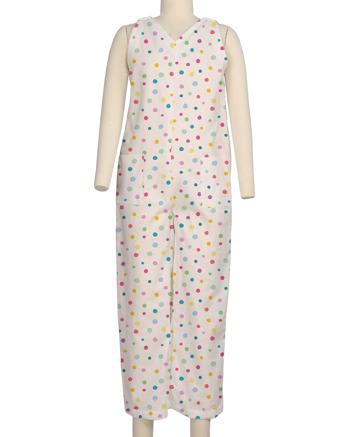 V-neck Jumpsuit