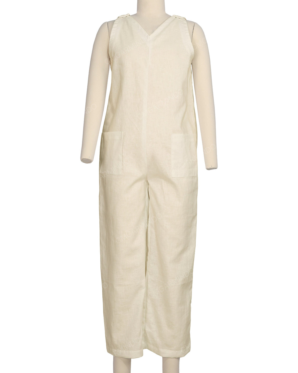V-neck Jumpsuit