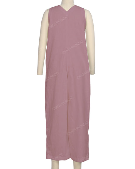 V-neck Jumpsuit
