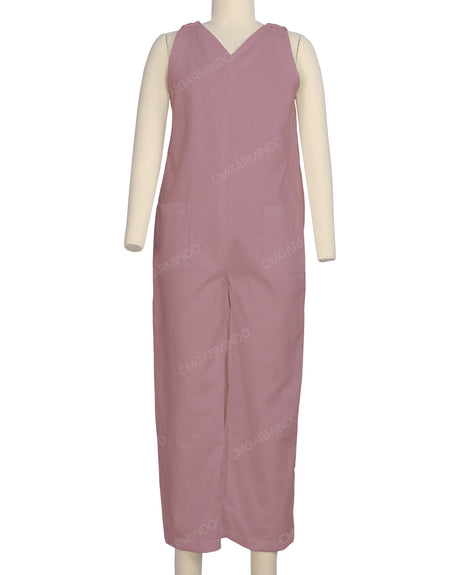 V-neck Jumpsuit