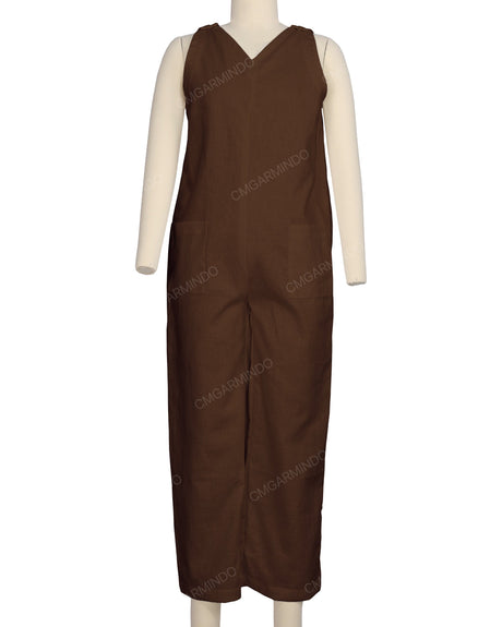 V-neck Jumpsuit