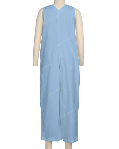 V-neck Jumpsuit