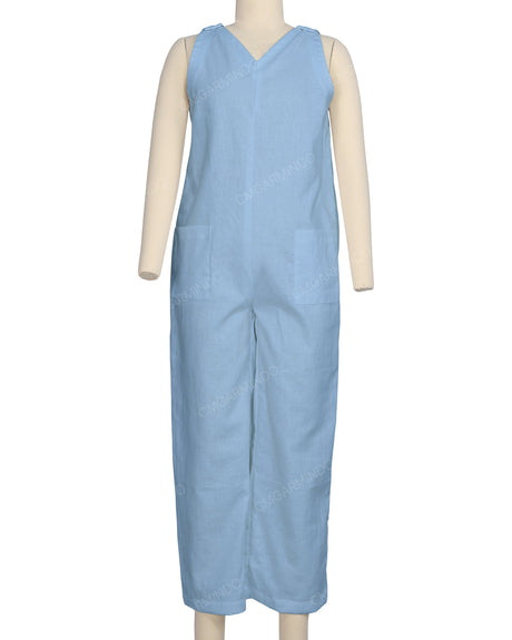 V-neck Jumpsuit