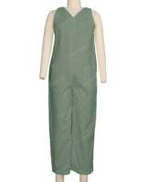 V-neck Jumpsuit