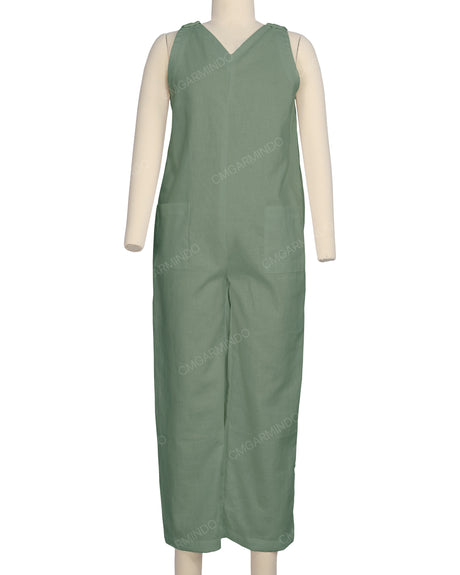 V-neck Jumpsuit
