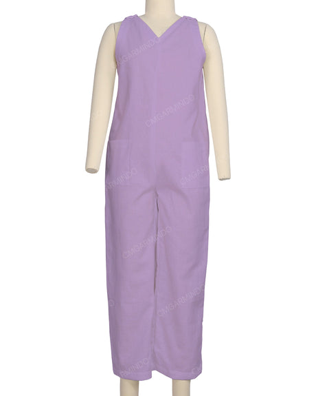 V-neck Jumpsuit