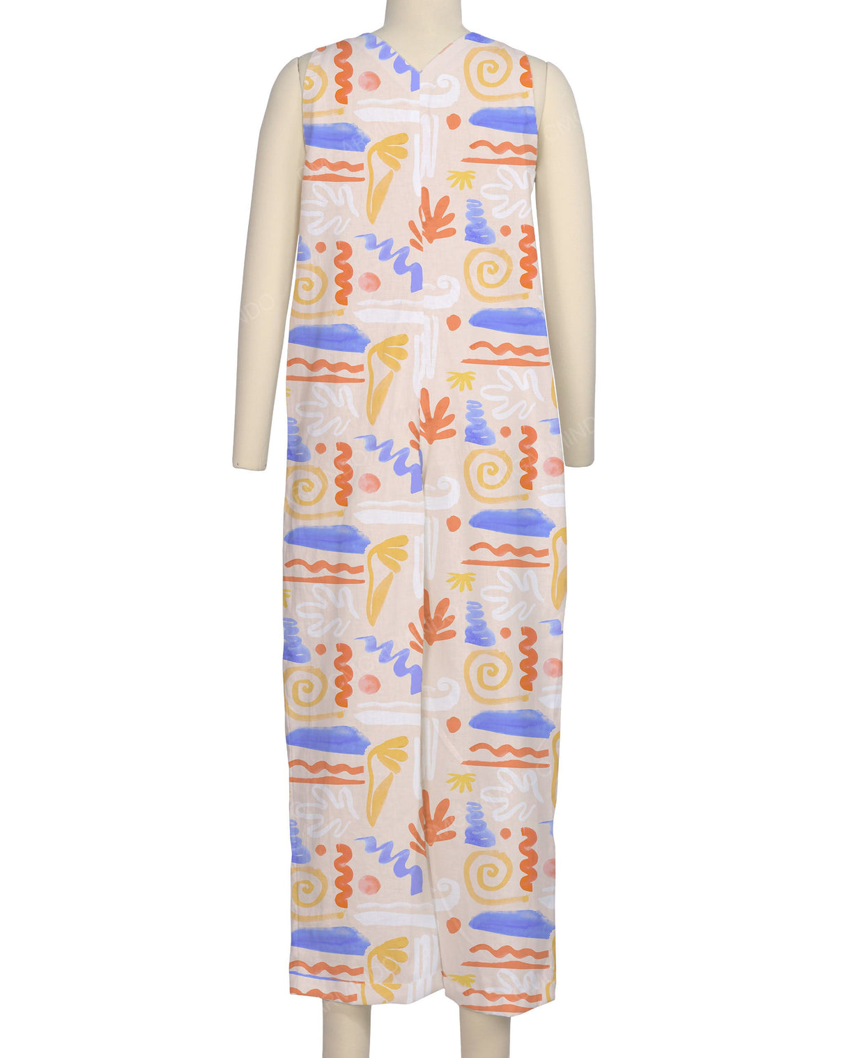 V-neck Jumpsuit