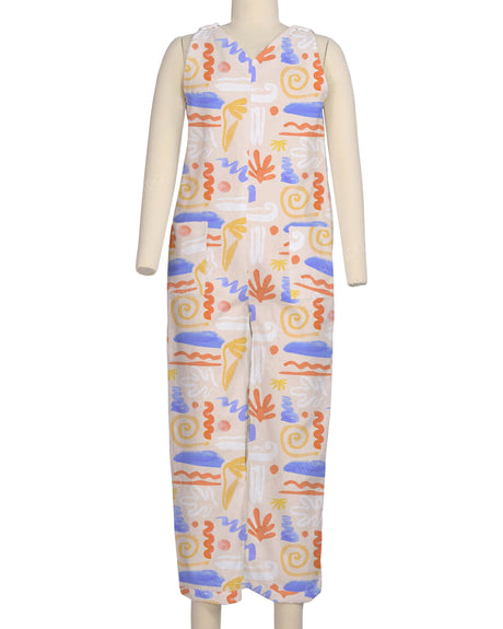 V-neck Jumpsuit