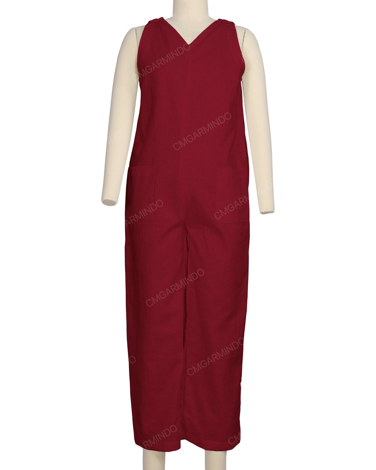 V-neck Jumpsuit