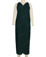 V-neck Jumpsuit