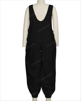 Elastic Hem Relax Overalls
