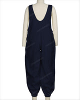 Elastic Hem Relax Overalls