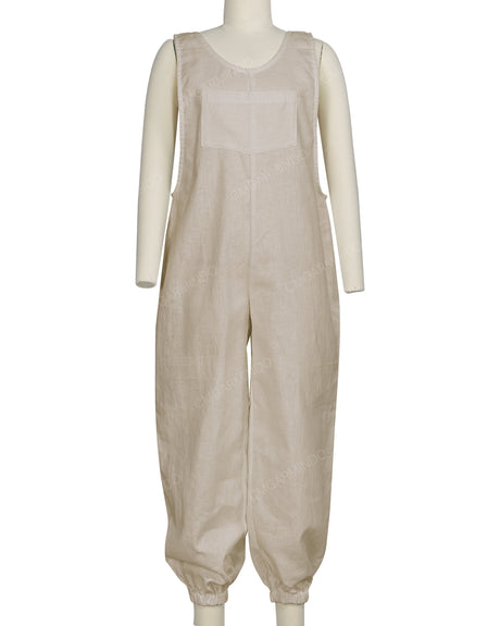 Elastic Hem Relax Overalls