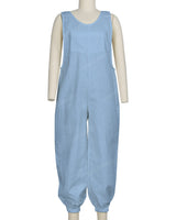 Elastic Hem Relax Overalls
