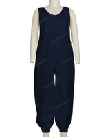 Elastic Hem Relax Overalls