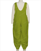 Elastic Hem Relax Overalls