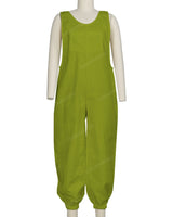 Elastic Hem Relax Overalls