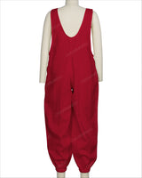Elastic Hem Relax Overalls
