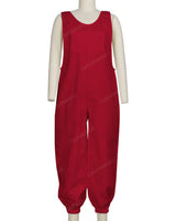 Elastic Hem Relax Overalls