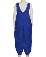 Elastic Hem Relax Overalls
