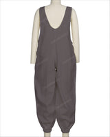 Elastic Hem Relax Overalls