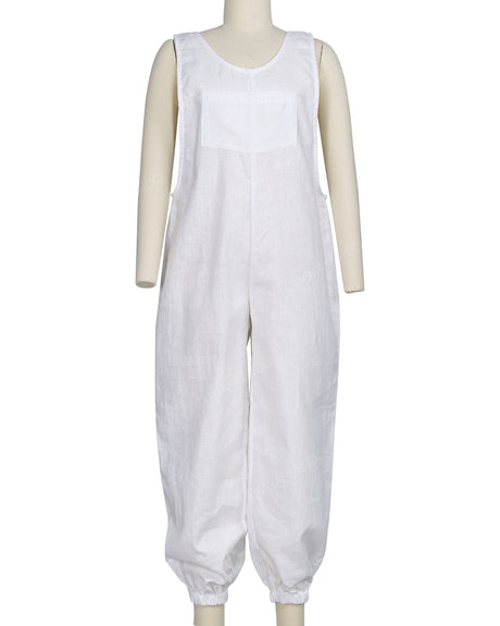 Elastic Hem Relax Overalls