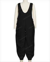Elastic Hem Relax Overalls