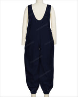 Elastic Hem Relax Overalls
