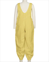 Elastic Hem Relax Overalls