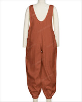 Elastic Hem Relax Overalls