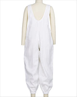 Elastic Hem Relax Overalls