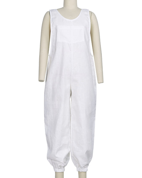 Elastic Hem Relax Overalls