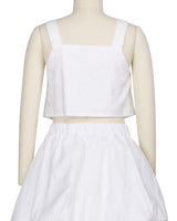 Ruffle Side Button Up Top