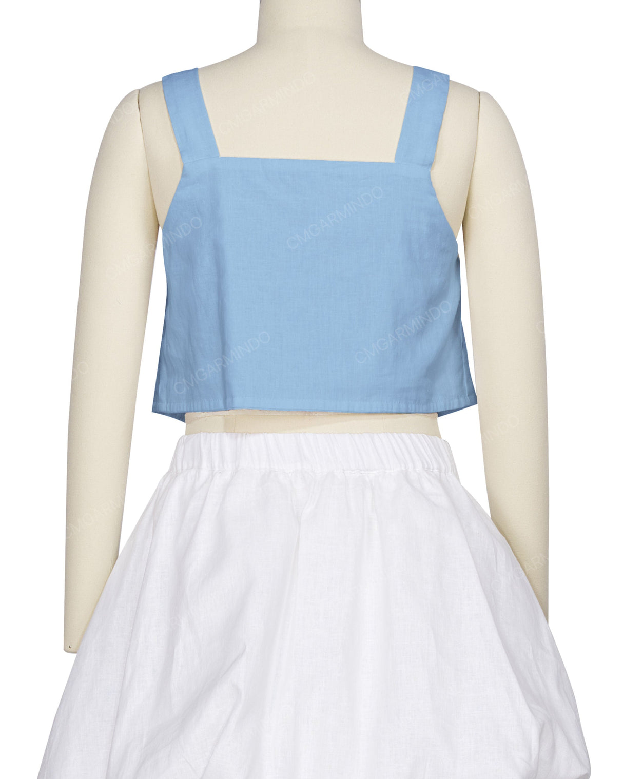 Ruffle Side Button Up Top