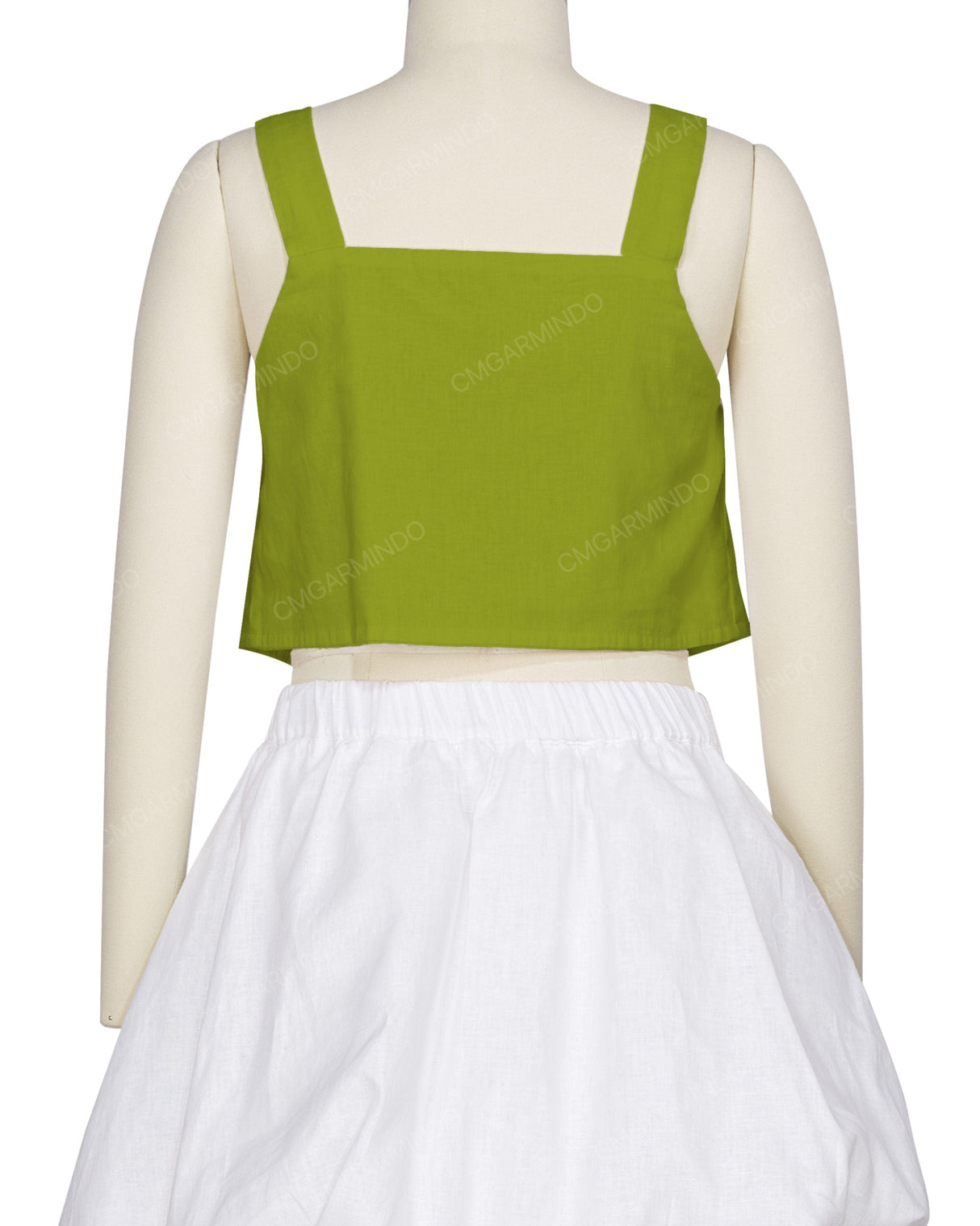 Ruffle Side Button Up Top