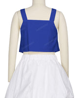 Ruffle Side Button Up Top